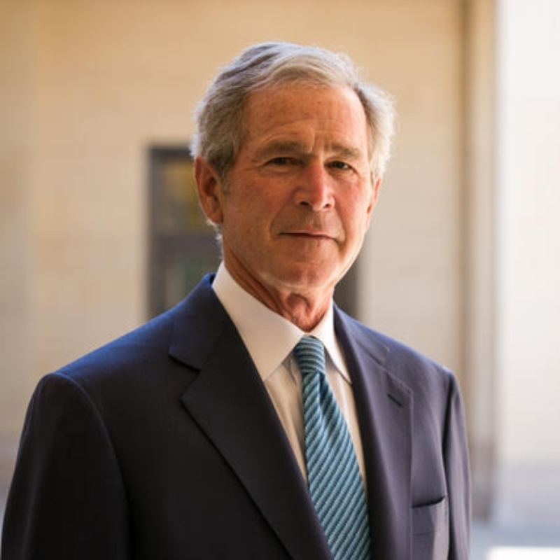 Portrait of President George W. Bush